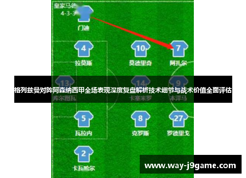 格列兹曼对阵阿森纳西甲全场表现深度复盘解析技术细节与战术价值全面评估